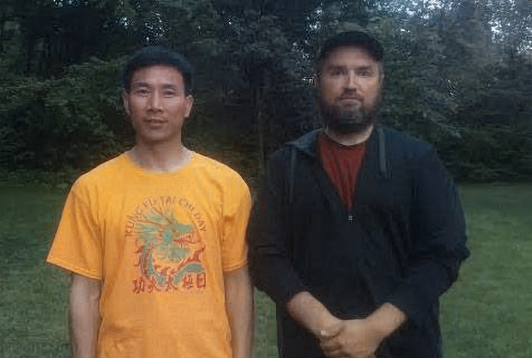 Dr. Micah Naziri with Chen Bing circa 2014