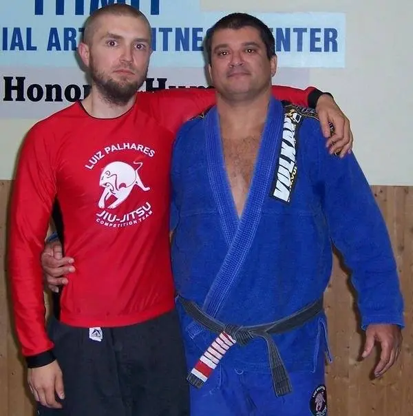 Dr. Micah Naziri with Luiz Palhares