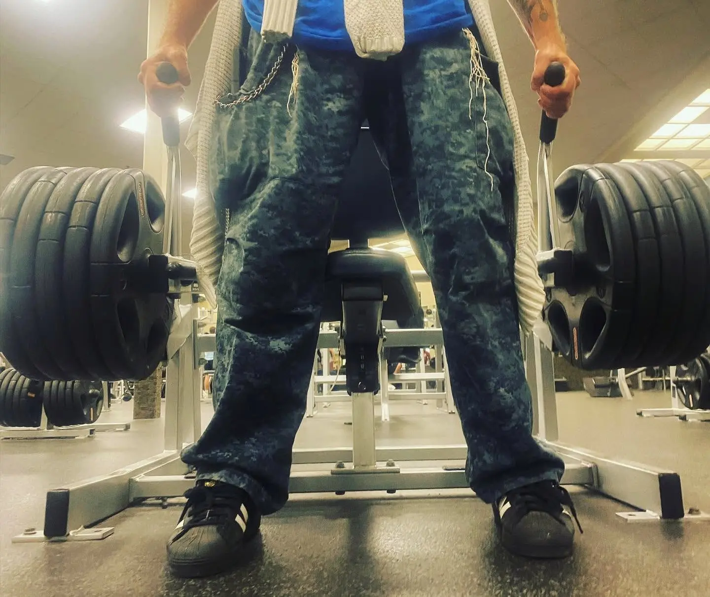 Heavy resistance training within Three Temples practice