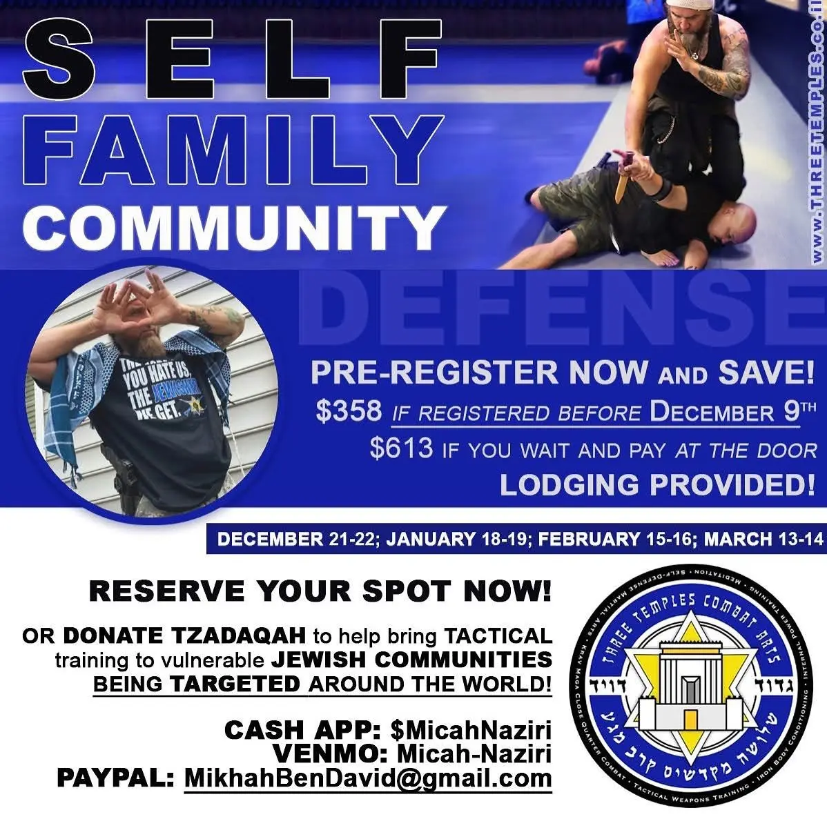 Archival Self Family Community Defense seminar poster